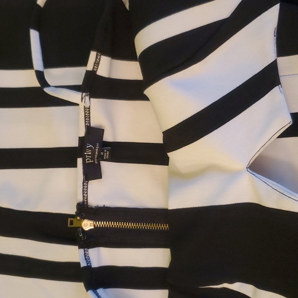 privy | B&W Stripe Bodycon - Picture 3 of 3